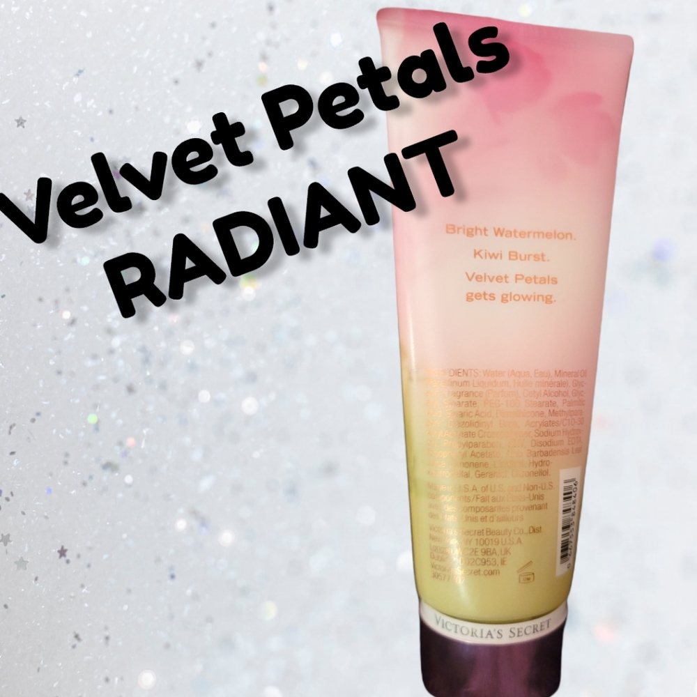 Victoria's secret lotion Velvet Petals RADIANT Fragrance lotion Nwt - Picture 2 of 4